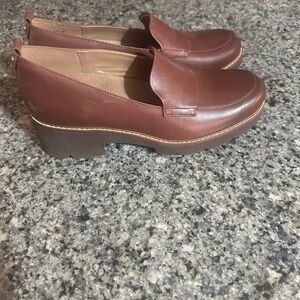 Naturalizer Chestnut Brown Women's Loafers